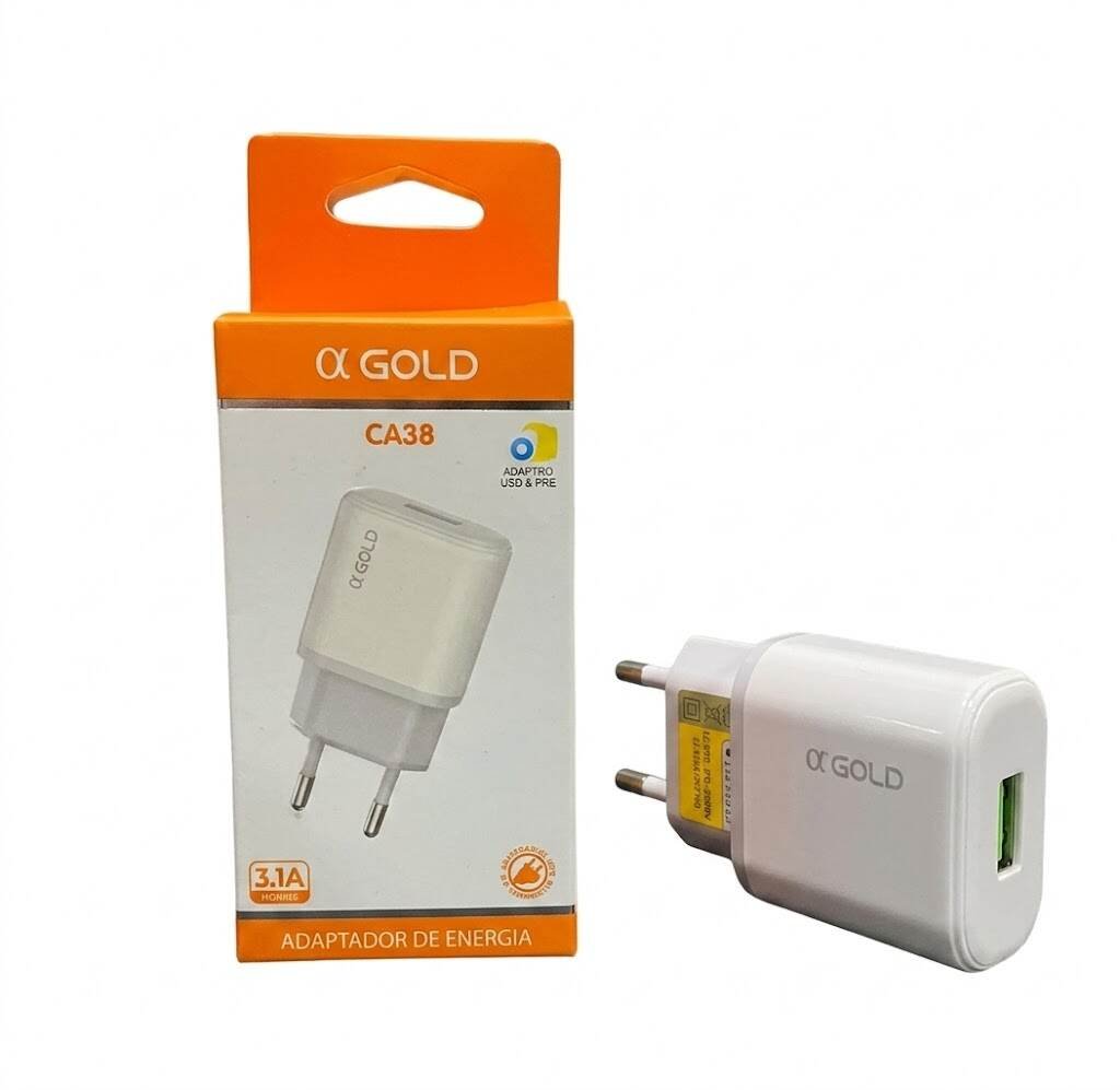 Carregador Sem Cabo USB - Agold CA38