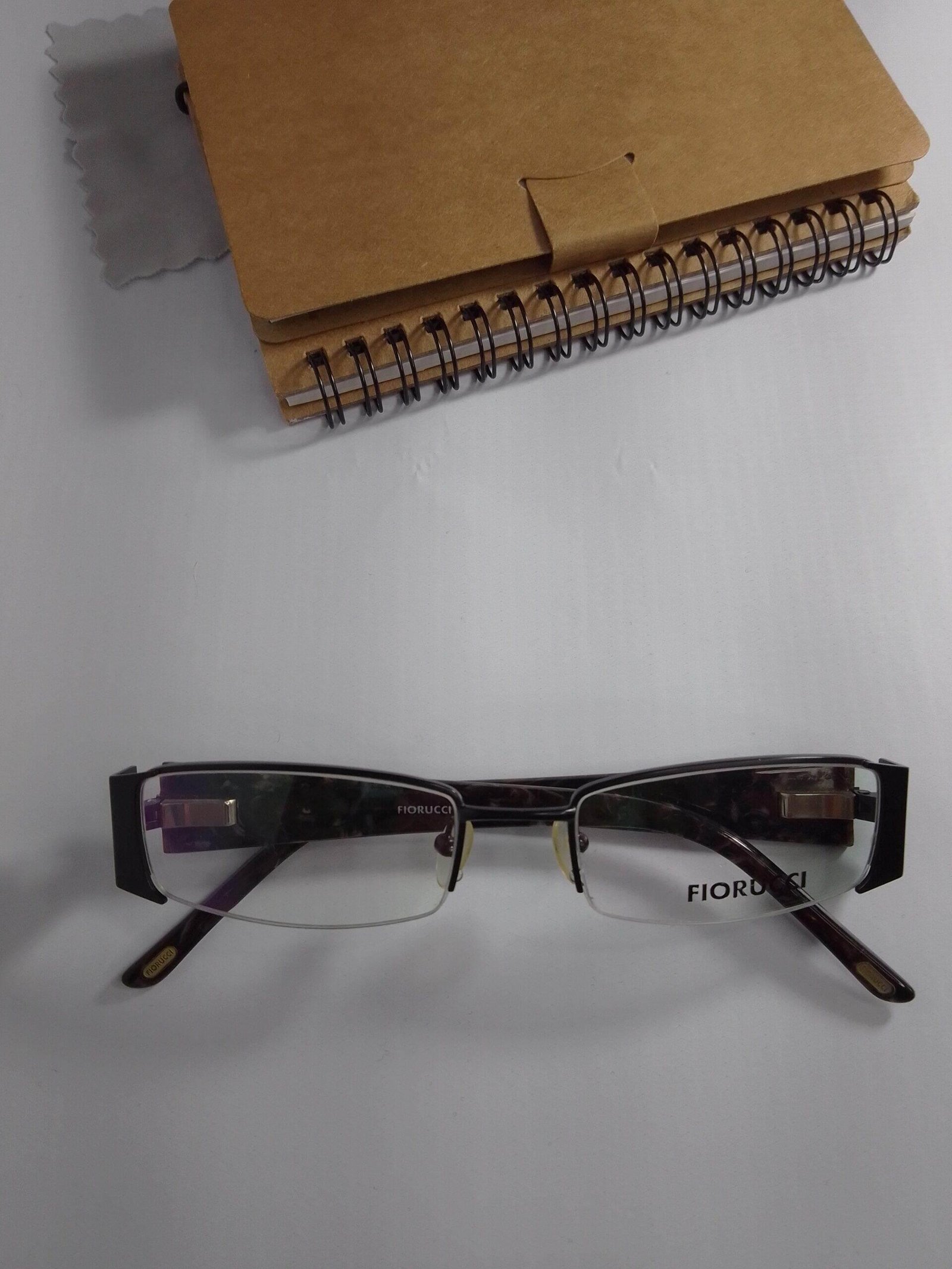 Armação de Óculos de Grau Vintage / Retro — Ex-Mostruário (Condição Impecável) | Moda Circular & Sustentável - 1146 Black - Fiorucci - Imagem 3