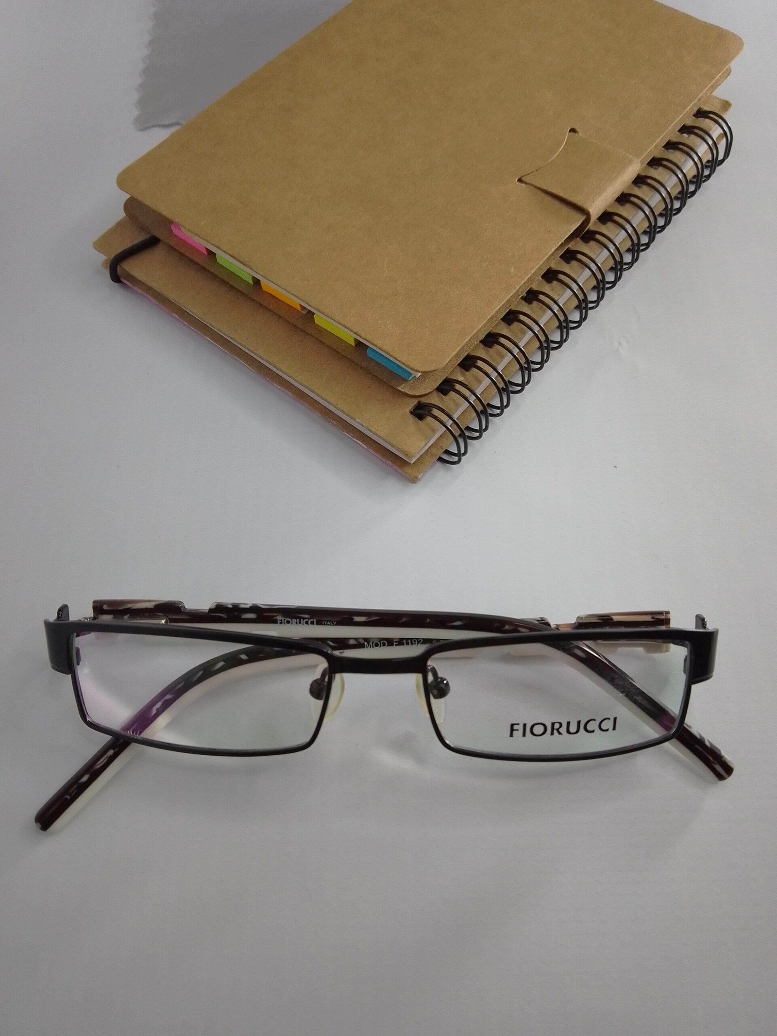 Armação de Óculos de Grau Vintage / Retro — Ex-Mostruário (Condição Impecável) | Moda Circular & Sustentável - F1192 - Fiorucci - Imagem 3