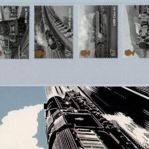 Coleção Stamps Presentations Pack da Royal Mail: Great-British-Railways