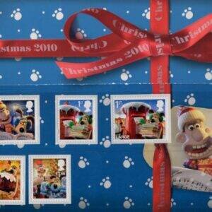 Coleção Stamps Presentations Pack da Royal Mail: Wallace-and-Gromit
