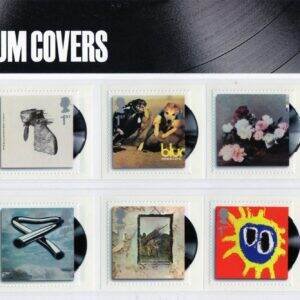 Coleção Stamps Presentations Pack da Royal Mail: Classic-Album-Covers