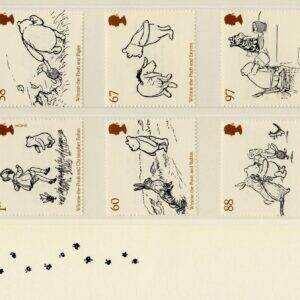 Coleção Stamps Presentations Pack da Royal Mail: Winie-the-Pooh