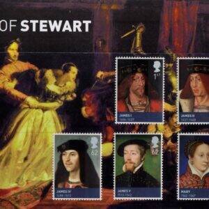 Coleção Stamps Presentations Pack da Royal Mail: HOUSE OF STEWART