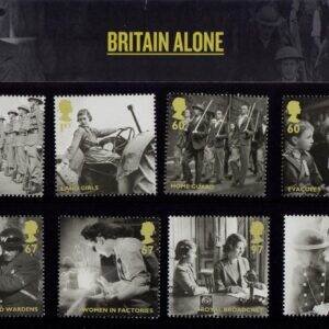 Coleção Stamps Presentations Pack da Royal Mail: Britain-Alone