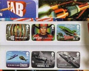 Coleção Stamps Presentations Pack da Royal Mail: The-Genius-of-Gerry-Anderson