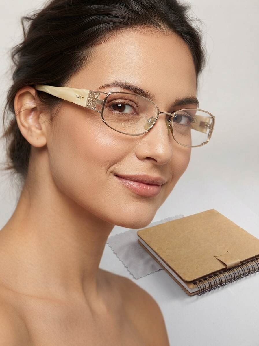 Armação de Óculos de Grau Vintage / Retro — Usado - Bom estado | Moda Circular & Sustentável – Vogue-VO-3661-B-835