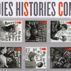 Coleção Stamps Presentations Pack da Royal Mail: Tragedies-Histories-Comedies